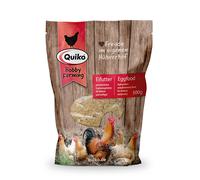 Quiko Hobby Farming Mangime per Uova Pollo 500g - Mangime concentrato e condizionato ricco di proteine per polli, quaglie e pollame come le galline ovaiole - Con vitamine e miele