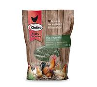 Quiko Hobby Farming Mix di erbe vitali 180g - Mangime complementare per polli, quaglie e pollame - Mix di ortica, dente di leone e timo