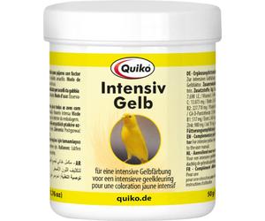 Quiko Intensive Yellow - Mangime Complementare per gli Uccelli a Fattore Giallo - 50 g