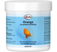 Quiko Arancione 100g Mangime complementare per canarini Norwich e Yorkshire Per una colorazione arancione ottimale e l'intensificazione del colore del piumaggio