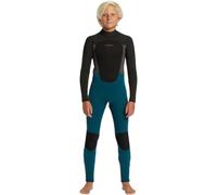 Quiksilver 2026 Junior Prologue - Muta piatta con cerniera posteriore da 3/2 mm, colore: Turchese