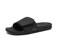 Quiksilver Adjust Sandal, Ciabatta Uomo, Nero Grigio Nero Rivi Slide Regolare, 44 EU