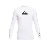 Quiksilver all Time - Lycra a Maniche Lunghe UPF 50 - Uomo - S - Bianco