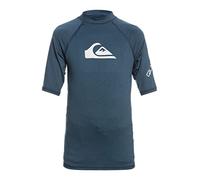 Quiksilver All Time Rash Vest UPF 50 a maniche corte da Ragazzo 8-16