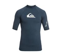 Quiksilver Alltime Sfsh Short Sleeve Rash Guard Blu L Uomo