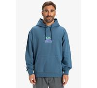 Quiksilver - Apog Heritage Hoodie EQYFT05057 Blu - Abbigliamento - Taglia M M Blu