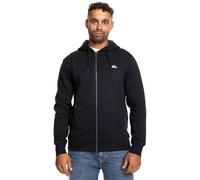 Quiksilver Basic Cappuccio Zip Giovani Uomini Maglia di Tuta, Nero, L Uomo
