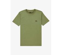 Quiksilver - Basic Ss Tee Youth Verde - Abbigliamento 14A Verde