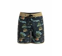 QUIKSILVER Beachshort da uomo Surfsilk Scallop 18 nero | 33