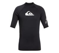 Quiksilver Boys' All Time Short Sleeve Rashguard, Black 221, X-Large