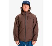 Quiksilver - Brooks 3K Jacket Marrone - Abbigliamento XXL Marrone