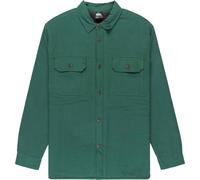 Quiksilver - Camicia da uomo con imbottitura in pile - Husson Sherpa Shirt Trekking Green per Uomo in Cotone - Taglia S - Verde