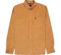 Quiksilver - Camicia in velluto a coste - Smoke Trail Cord Shirt Khaki per Uomo in Cotone - Taglia S - Marrone