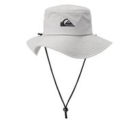 Quiksilver Cappello da uomo Bushmaster Sun Protection Floppy Visor, Sleet, L