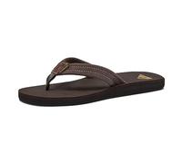Quiksilver Carver Suede, Infradito Uomo, Marrone Demitasse Solid Ctk0, 44 EU