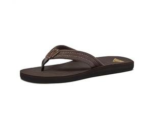 Quiksilver Carver Suede, Infradito Uomo, Marrone Demitasse Solid Ctk0, 47 EU