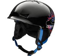 Quiksilver - Casco snowboard - Empire Youth Helmet Black Flame - Taglia Bambino S\/M - Nero