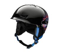 Quiksilver - Casco snowboard - Empire Youth Helmet Black Flame - Taglia Bambino S/M - Nero