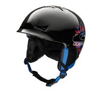 Quiksilver - Casco snowboard - Empire Youth Helmet Black Flame - Taglia Bambino S\/M - Nero
