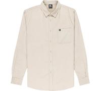 Quiksilver - Chemise en velours côtelé - Smoke Trail Cord Shirt Moonstruck per Uomo in Cotone - Taglia M - Beige