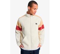 Quiksilver - Clean Coast Block Fz Beige - Abbigliamento L Beige