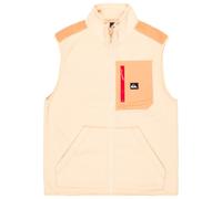 Quiksilver Clean Coast Fleece Vest Beige L Uomo