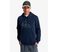Quiksilver Maglione in Pile Comp Logo Hoodie Uomo Nero XL