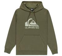 Quiksilver - Comp Logo Hoodie - Felpa con cappuccio S olivia