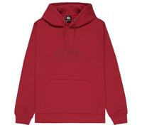 Quiksilver - Comp Logo Hoodie - Felpa con cappuccio S rosso