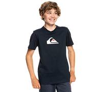 Quiksilver - Comp Logo Screen Tee per Ragazzo - Navy Blazer - 8