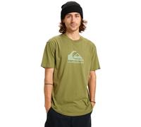 Quiksilver T-shirt Ev Comp Logo SS Uomo Verde Taglia M