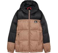 Quiksilver - Doudoune chaude et imperméable - Cold Days Youth Puffer Jacket Pine Bark in Nylon - Taglia 10a - Beige