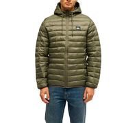 Quiksilver - Doudoune chaude et imperméable - Scaly Hood Insulator Jacket Grape Leaf per Uomo in Nylon - Taglia L - Kaki