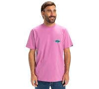 Quiksilver Maglietta a maniche corte Ev Beach Blast Uomo Rosa M