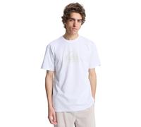 T-shirt Quiksilver EV Comp Logo manica corta bianco - L