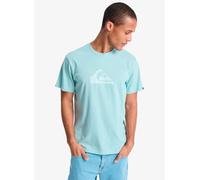 Quiksilver - EV Comp Logo S/S - T-shirt L turchese