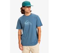 Quiksilver - Ev Comp Logo Ss Blu - Abbigliamento S Blu