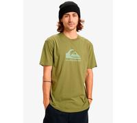 Quiksilver - Ev Comp Logo Ss Verde - Abbigliamento S Verde
