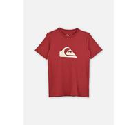 Quiksilver - Ev Comp Logo Ss Youth Rosso - Abbigliamento 12A Rosso