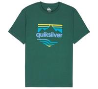 Quiksilver - EV Horizon Fade S/S - T-shirt S verde