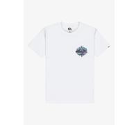 Quiksilver - Ev In Flames Ss Youth Bianco - Abbigliamento 14A Bianco