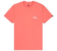 T-shirt Quiksilver Ev Mini Logo rosa salmone manica corta - XL