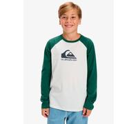 Quiksilver - Ev Omni Logo Raglan Ls Yth Bianco - Abbigliamento 14A Bianco