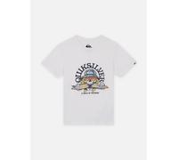 Quiksilver - Ev Skull Feast Ss Yth EQBZT04850 Bianco - Abbigliamento 8A Bianco