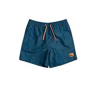 Quiksilver Everyday 13"-Bermuda da Bagno da Ragazzo 8-16, Bambino, Majolica Blue Heather, M/12