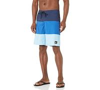 Quiksilver Everyday 21 Swim Trunk Everyday 21 - Costume da Bagno da Uomo, Strisce Blu Nautico, 30