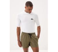 Quiksilver Upf50 Short Sleeve Rash Guard Bianco S Uomo