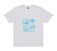 Quiksilver - Evo Abstract Chaos - T-shirt XXL bianco