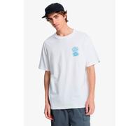 Quiksilver - Evo Blossom Of Peace - T-shirt M bianco