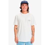Quiksilver - Evo Border Lines Ss Bianco - Abbigliamento XXL Bianco